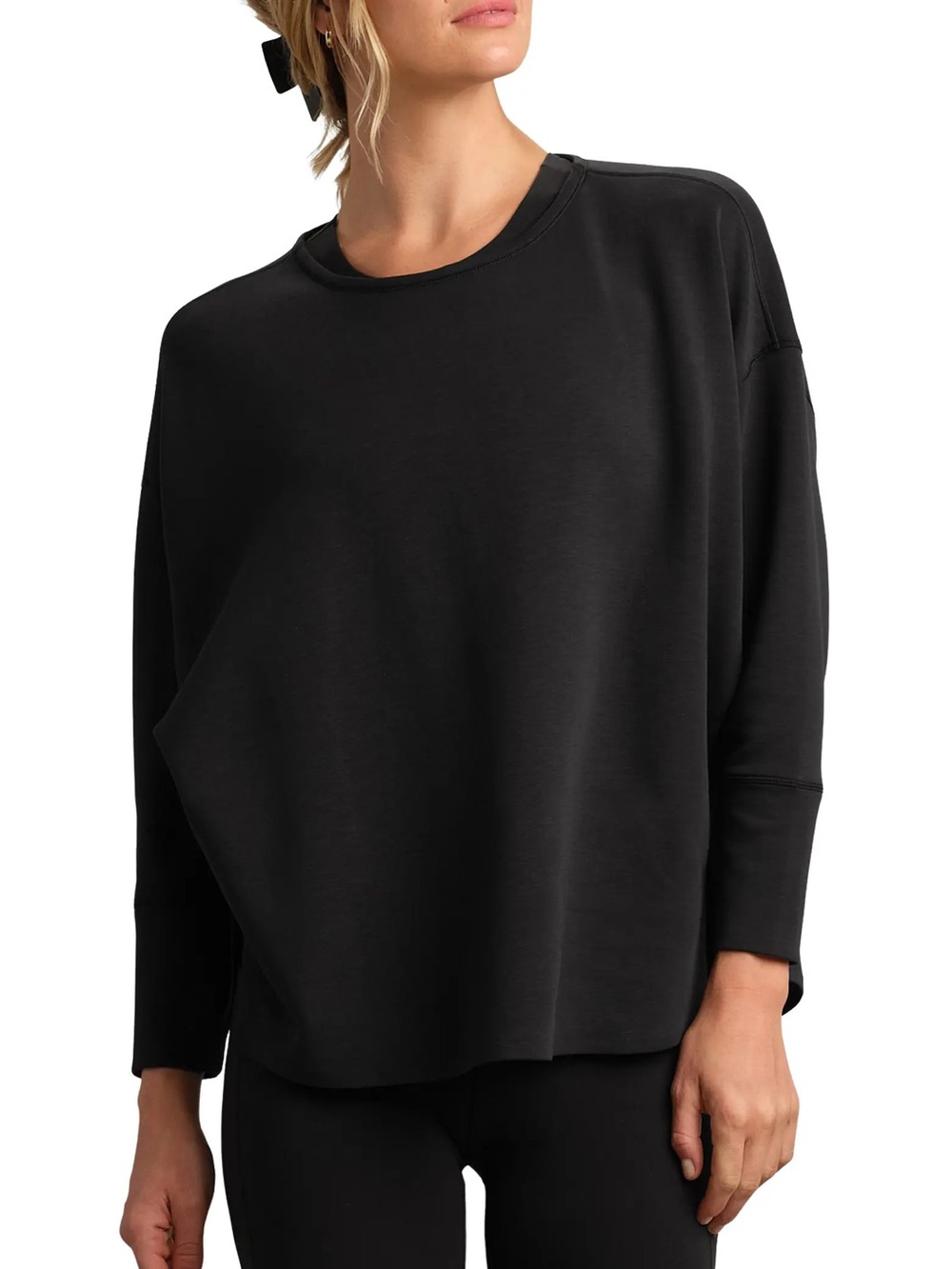 Rhone DreamGlow Pullover in Black